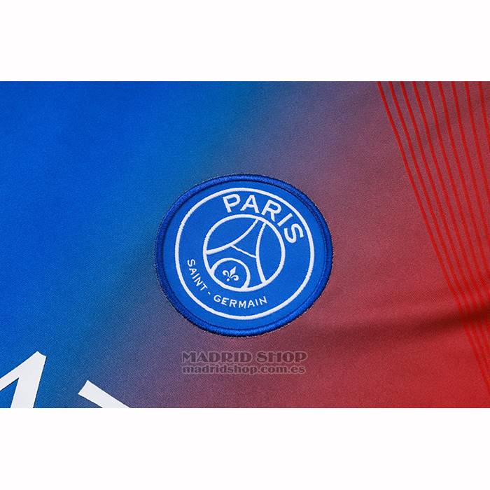 Chandal del Paris Saint-Germain Manga Corta 2025-2026 Azul Rojo - Pantalon Corto